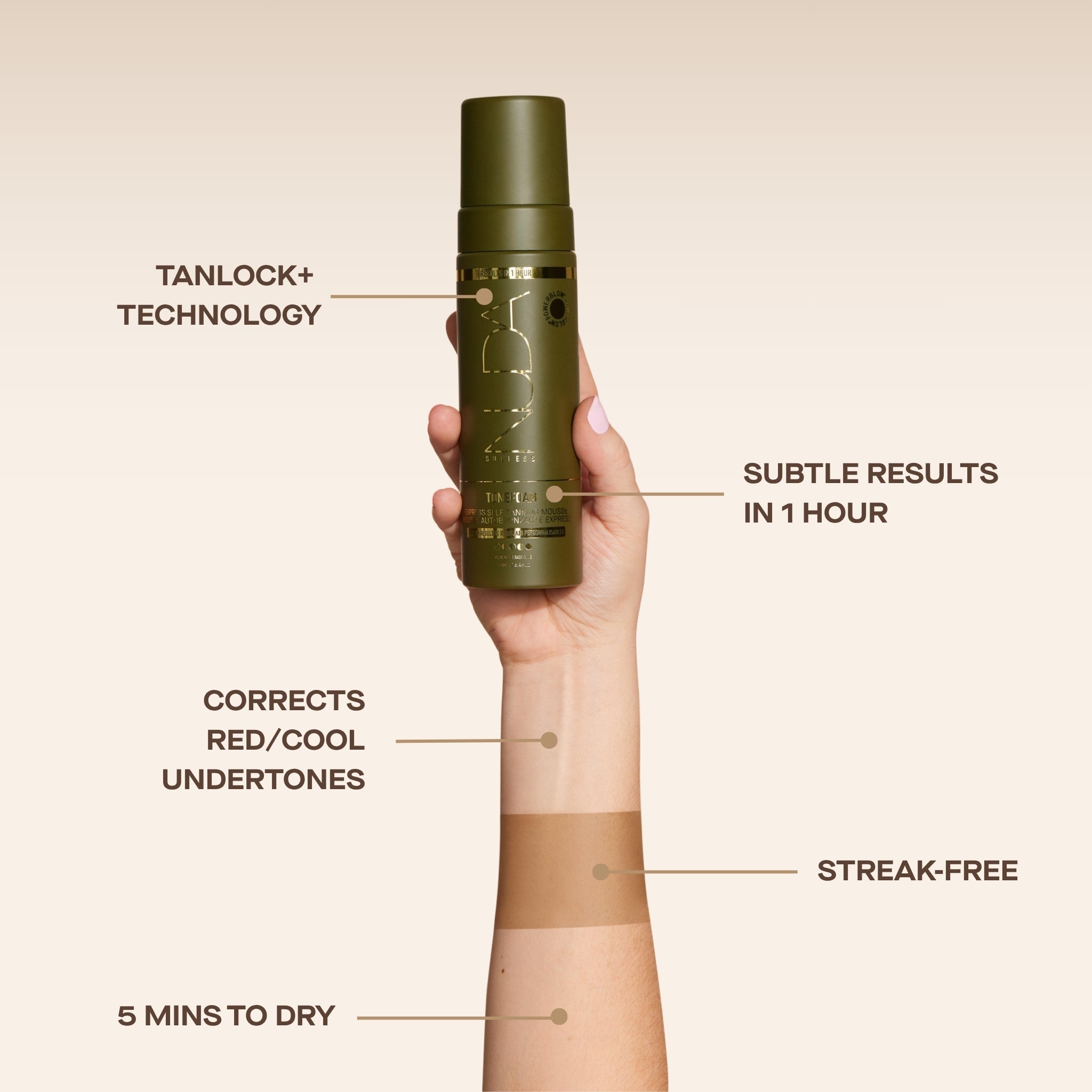 ToneFoam Olive Swatch (English)