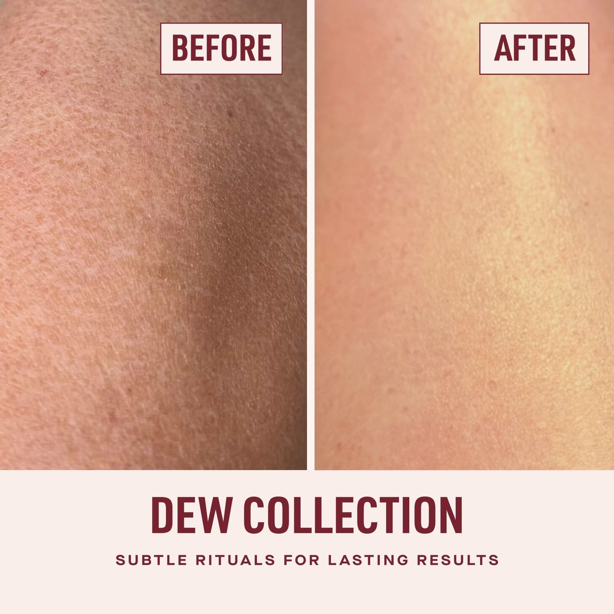 Dew Collection Before After