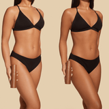 Nuda Self Tanning Mousse Ultra Dark Before After