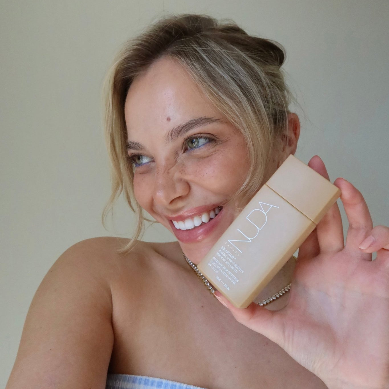 Suncare Redefined By Nuda: New SOLARGLOW™ Mineral Serum Sunscreen