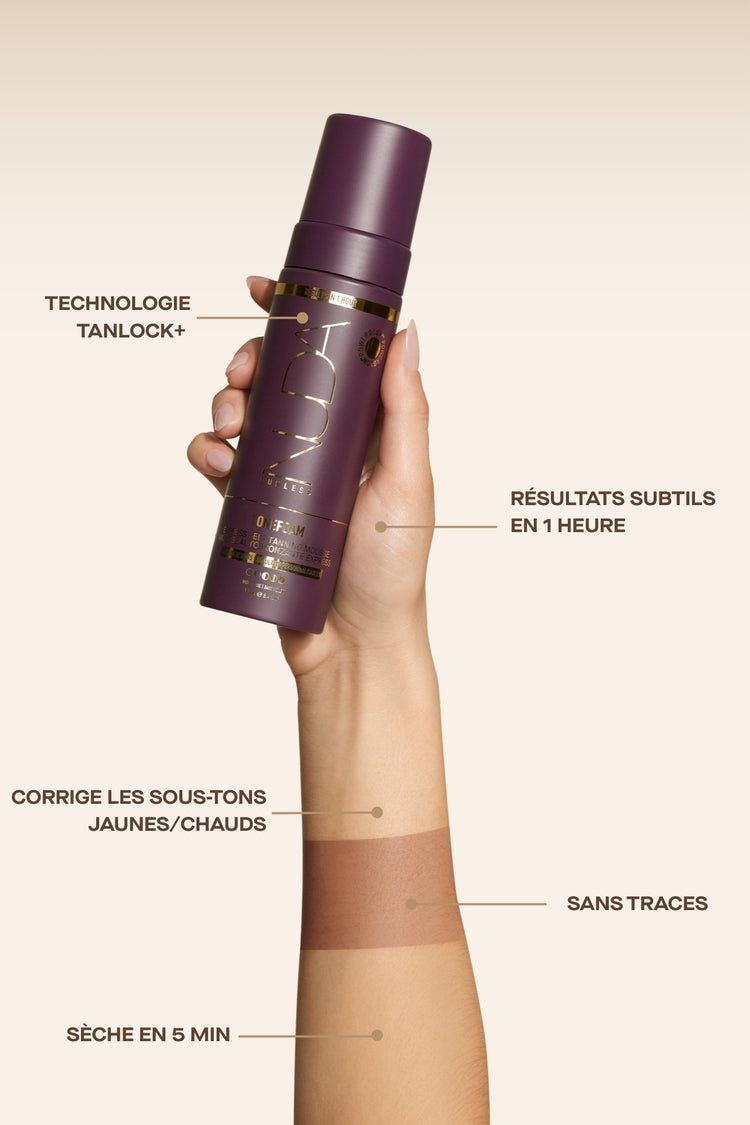 ToneFoam - Mousse autobronzante express - Violette