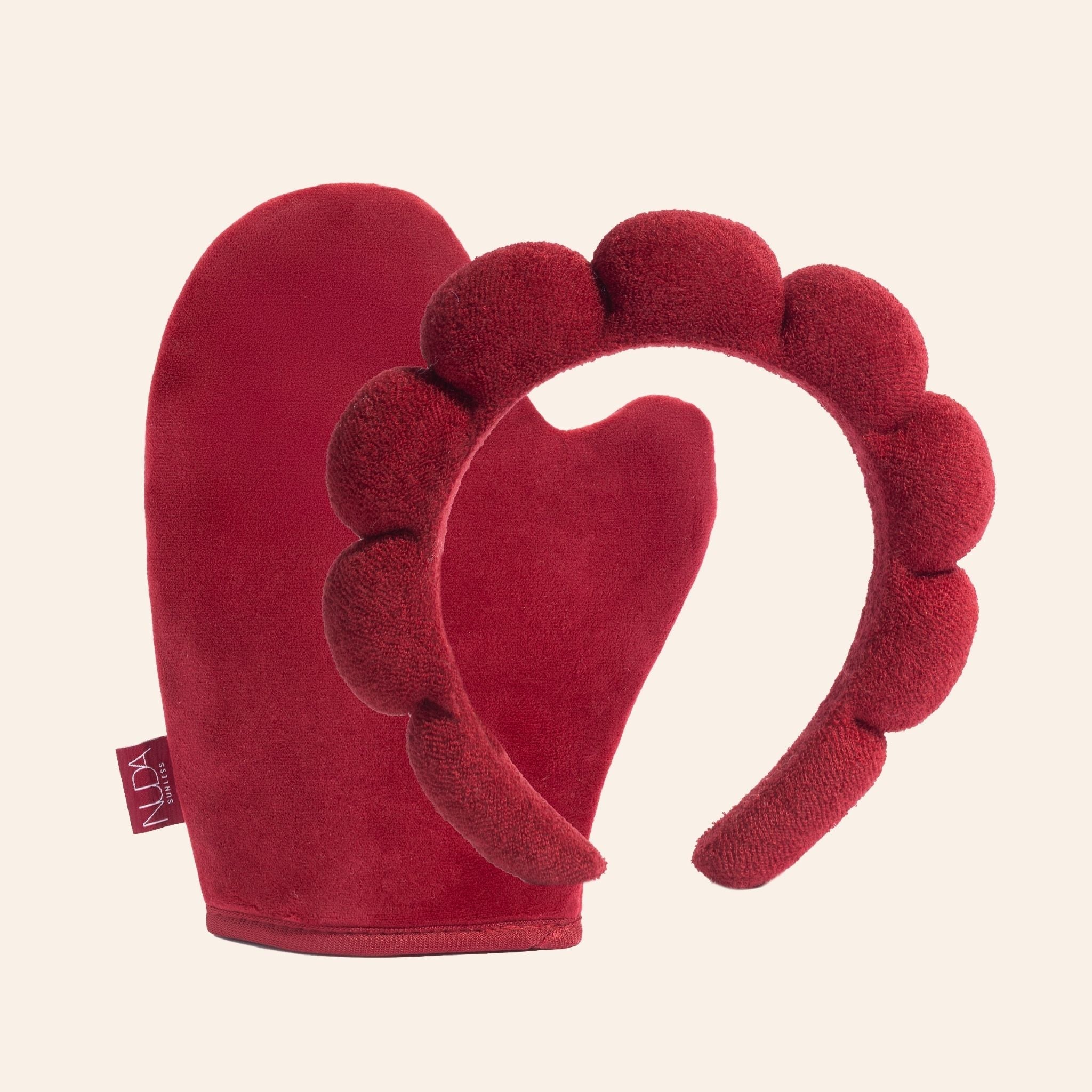 Burgundy Accessories Set - Nuda Sunless